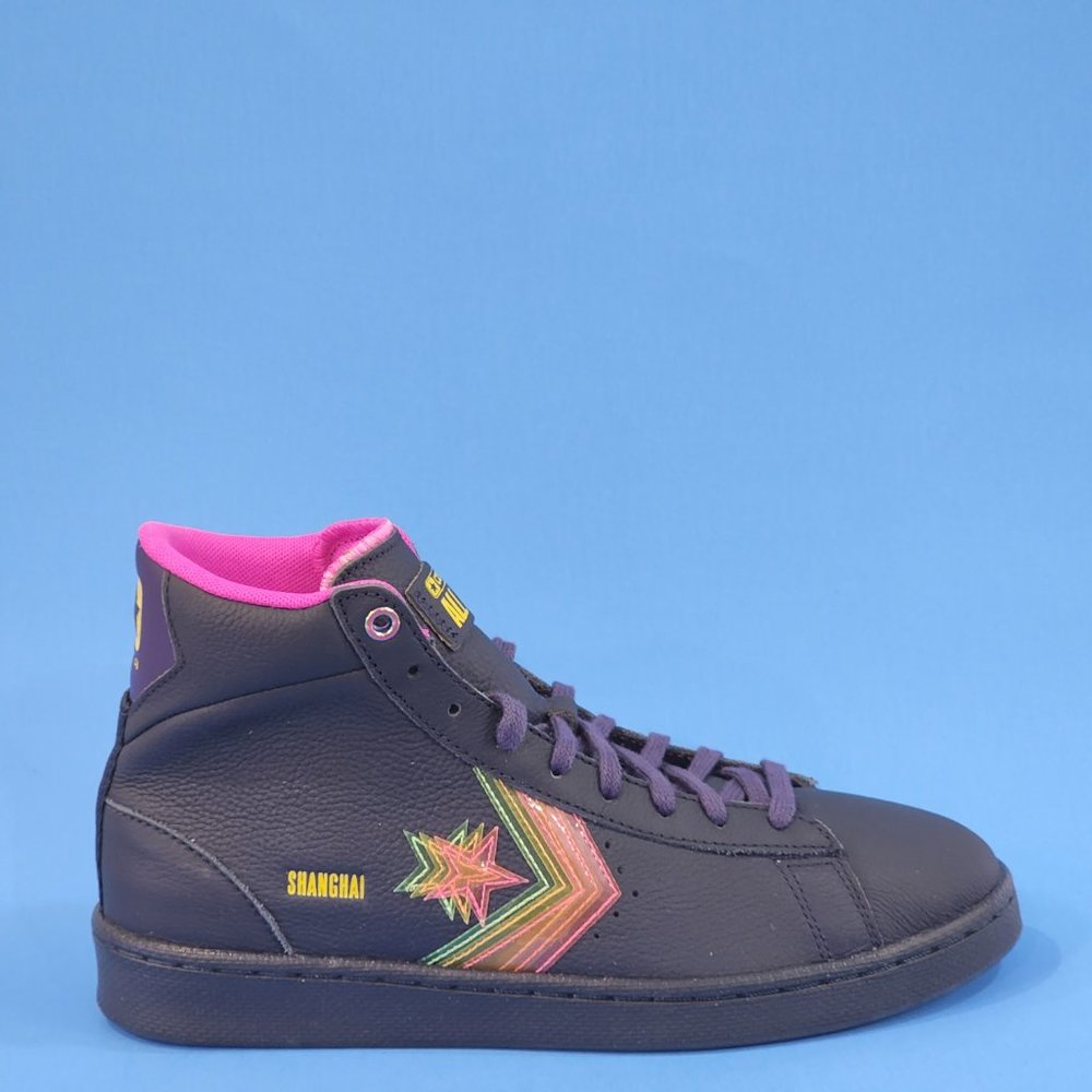 Converse Pro Leather Hi Heart Of The City Shanghai Unisex Sneakers 170237C NWT - Picture 2 of 6